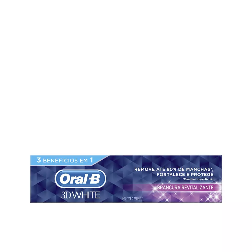 

Зубная паста 3d white blancura revitalizante pasta dentífrica Oral-B, 75 мл.