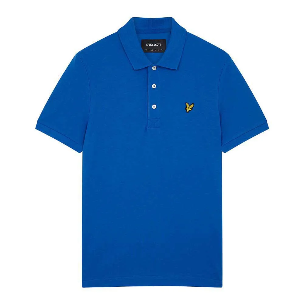 

Поло Lyle & Scott Plain, синий