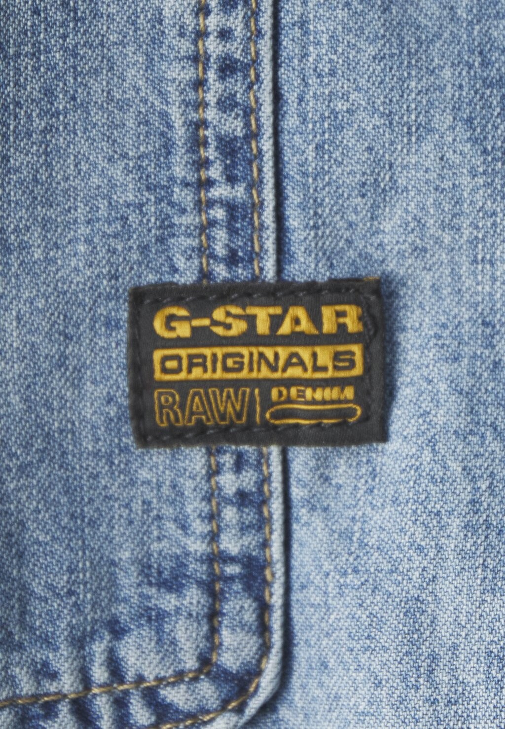 

Рубашка BOXY FIT SHIRT G-STAR, синие джинсы
