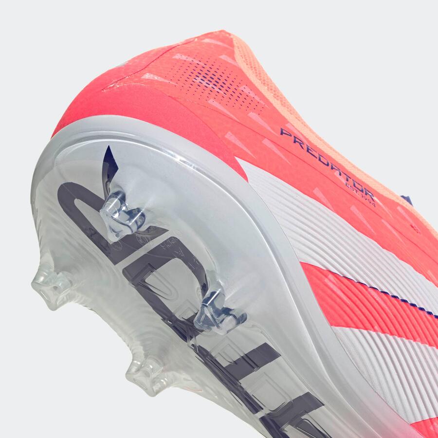 ADIDAS Женские/мужские футбольные бутсы FG - Predator PRO Coral Blaze оранжевые — фото 4