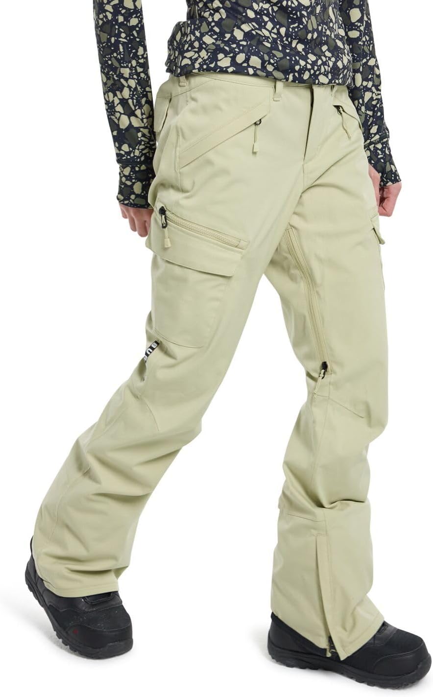 

Женские водонепроницаемые эластичные утепленные брюки Burton Gloria 2L для сноуборда, Mushroom, Розовый, Женские водонепроницаемые эластичные утепленные брюки Burton Gloria 2L для сноуборда, Mushroom