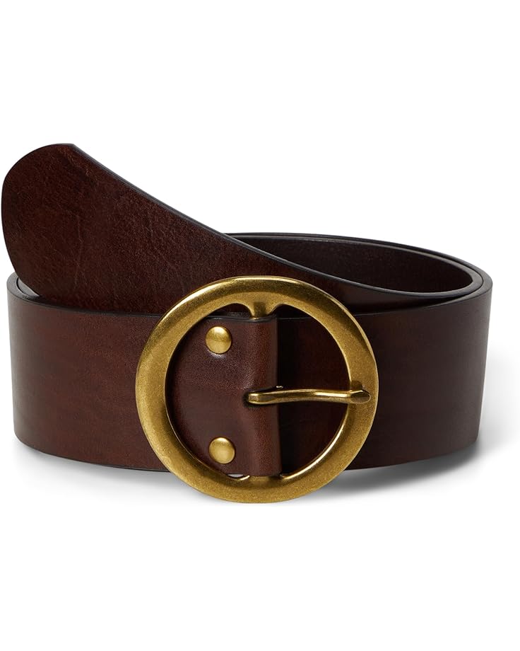 

Женский ремень Madewell Round Circle, Espresso Bean