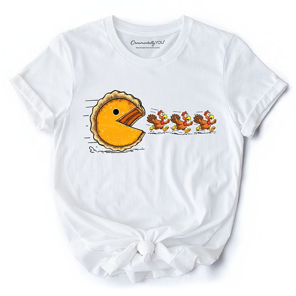 

Футболка Pumpkin pie chasing turkeys, ретро осенние мотивы Ornamentallyyou, White, Белый, Футболка Pumpkin pie chasing turkeys, ретро осенние мотивы Ornamentallyyou, White