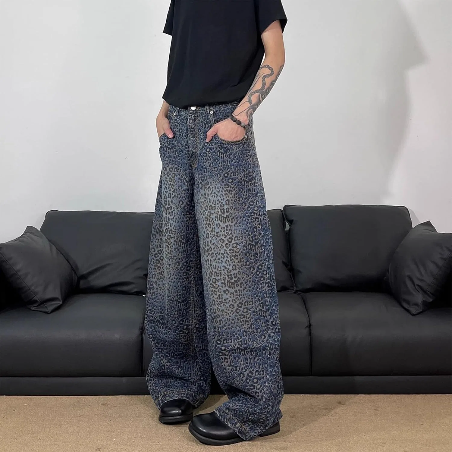 Джинсы Barrel Jeans, синие — фото 2
