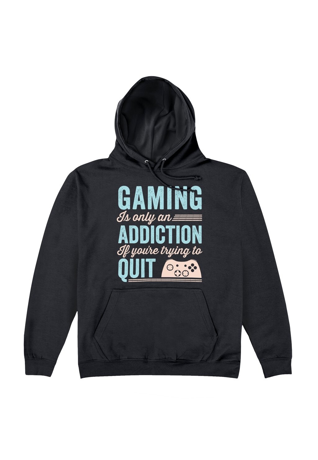 

Толстовка с капюшоном VIDEOGAMES DUKE SONS GAMING ADDICTION Henry Tiger, черный