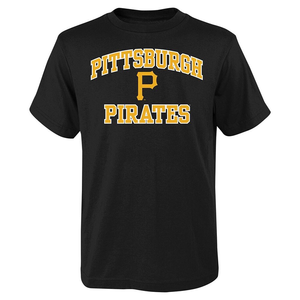 

Молодежная черная футболка Pittsburgh Pirates Heart & Soul Outerstuff, цвет Pir Black