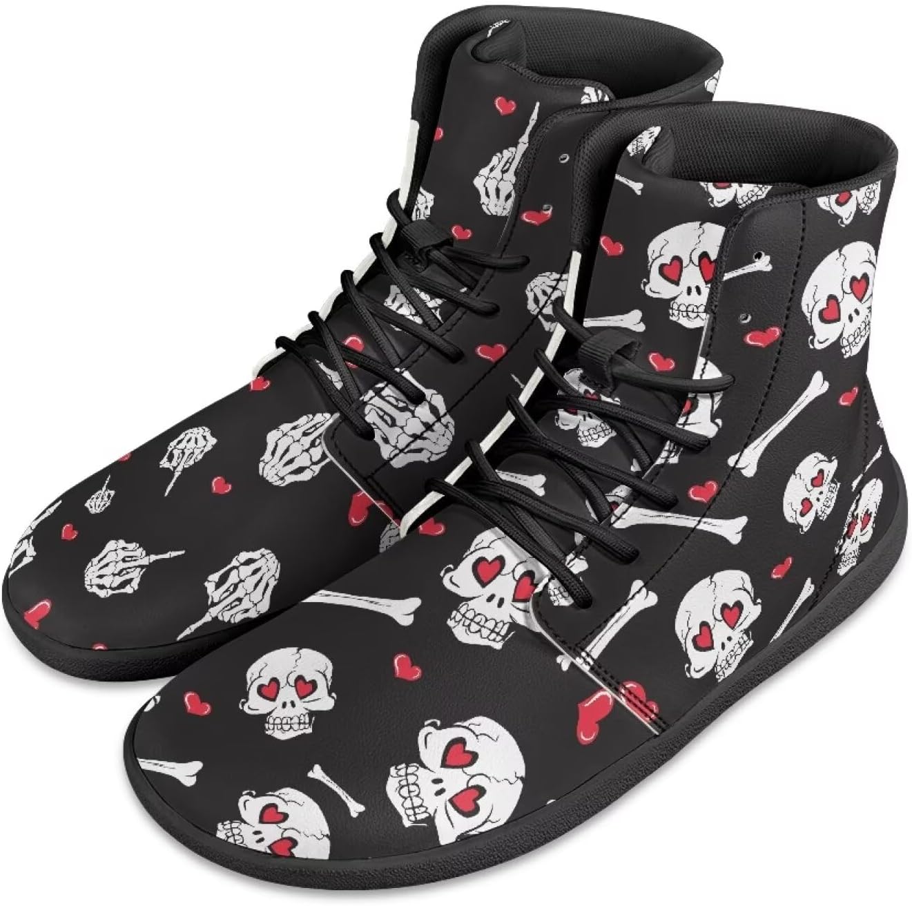 

Мужские походные кроссовки для активного отдыха, спортивные кроссовки для ходьбы и трейлраннинга Pugasmiru, Skull Finger Love