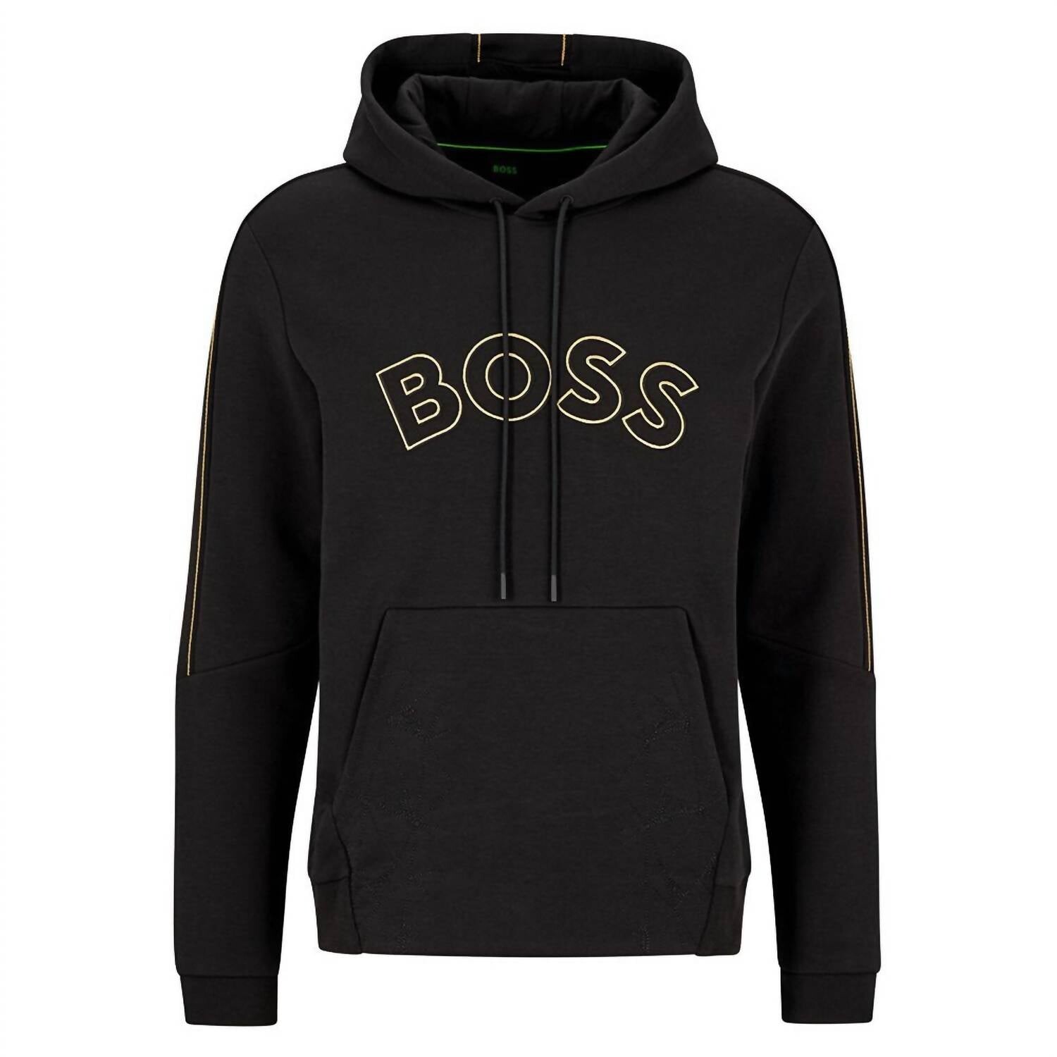 

Мужской черный свитшот с худи Soody 2 Hugo Boss, черный