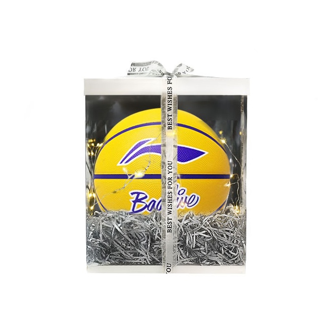 

LINING The Rebel BadFive 1 резиновый баскетбольный мяч yellow размер 7 5 тренировочный unisex