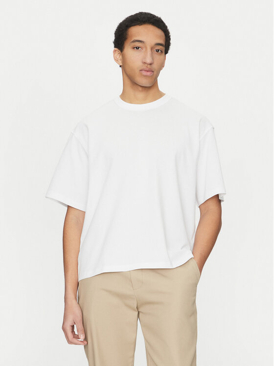 

Укороченная футболка Manchester 12275656 Jack&Jones, белый