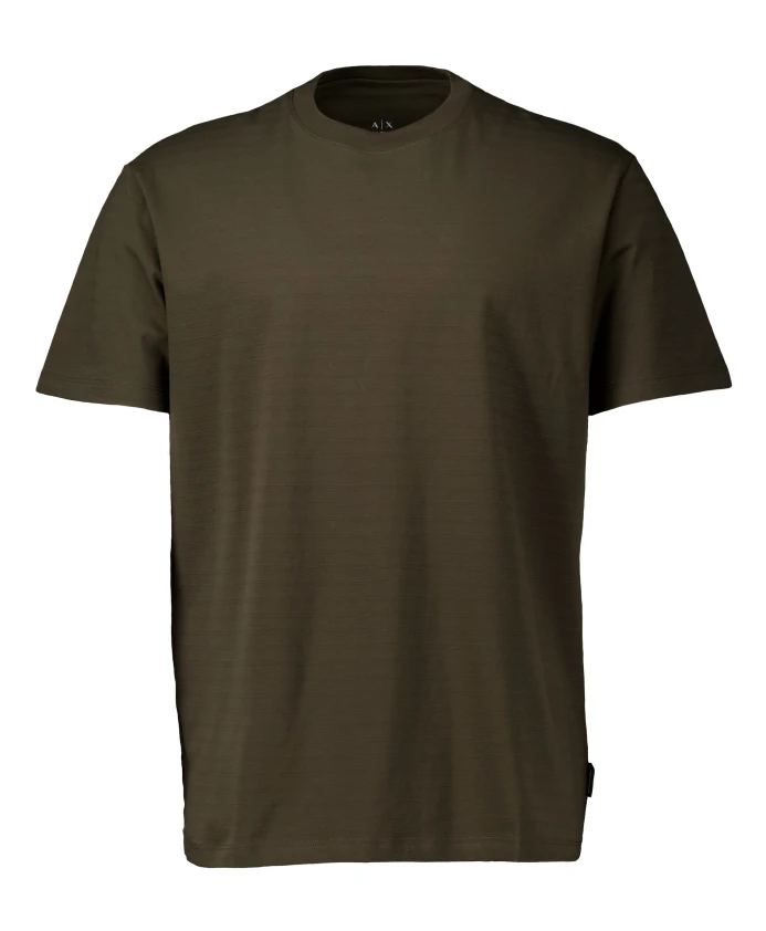 

Зеленая футболка, стильная модель Armani Exchange, коричневый, Зеленый, Зеленая футболка, стильная модель Armani Exchange, коричневый