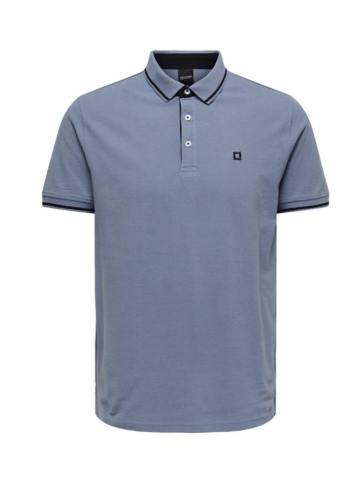 

Поло ONLY & SONS Poloshirt Onsefletcher, цвет Flint stone