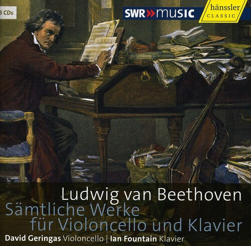 

CD диск Beethoven / Geringas / Fountain: Complete Works for Cello & Piano