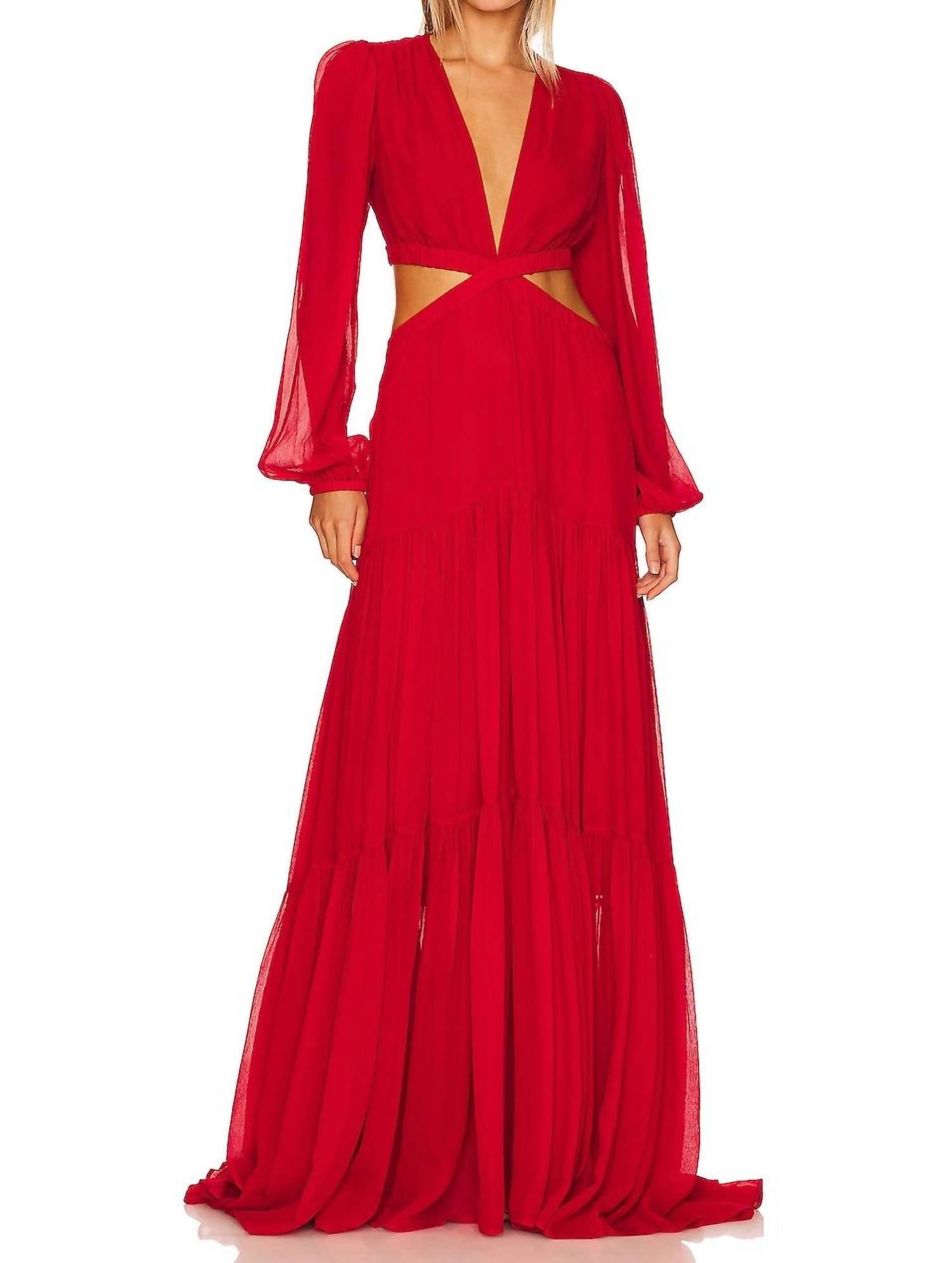 

Платье Isabelle в гранатовом цвете A.L.C., Garnet