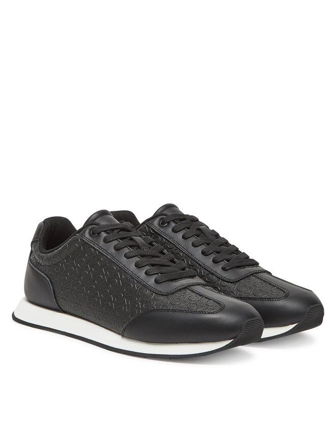 Кроссовки Low Prof Runn Laceup Mono HM0HM01896 Calvin Klein, черный — фото 2