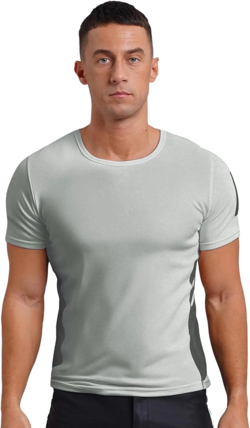 

Jugaoge мужская футболка Ice Silk с коротким рукавом