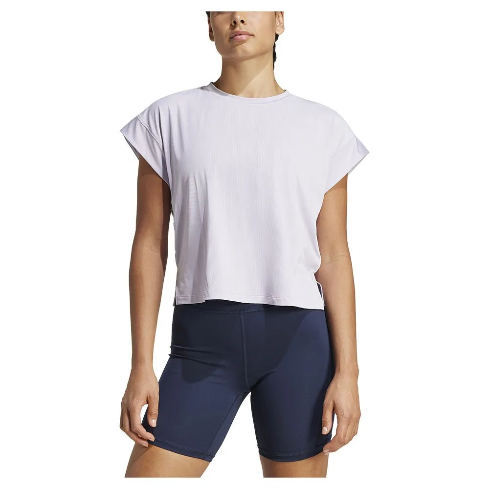 

Футболка adidas Studio, розовый/белый