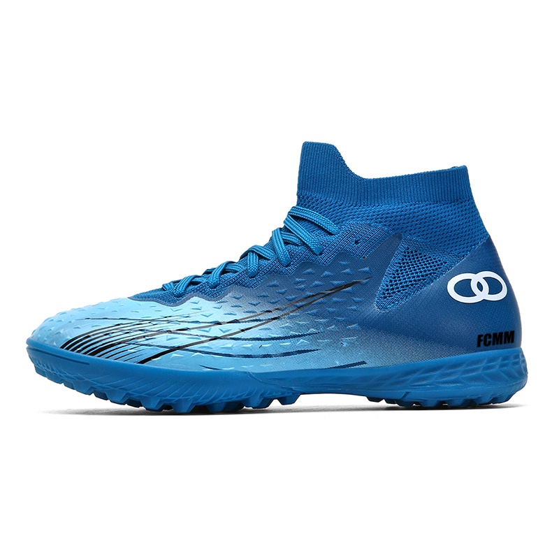 

Амортизирующие, износостойкие, легкие, амортизирующие детские, подростковые футбольные бутсы FCMM, аква