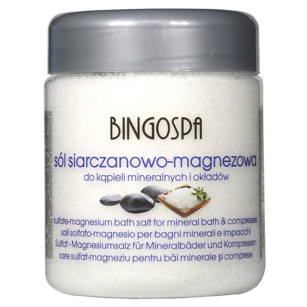 

Соль для ванн с сульфатом магния, 600 г Bingospa