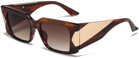 

Модные солнцезащитные очки для женщин, винтажные панк-очки, солнцезащитные очки для мужчин с защитой от УФ-излучения UV400, ретро-очки, трендовые женские очки, C4Brown, B MTZJH, One Color