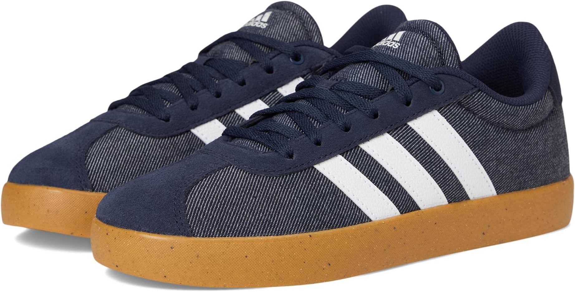 

Кроссовки Adidas Kids VL Court 3.0 Shoes, Ink/White/Gum