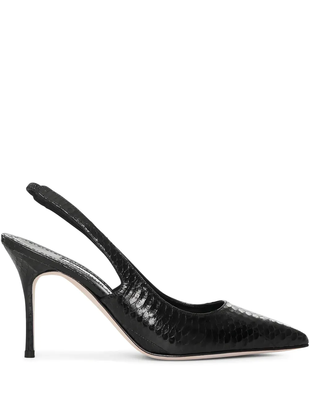 Туфли на каблуке Manolo Blahnik, черный