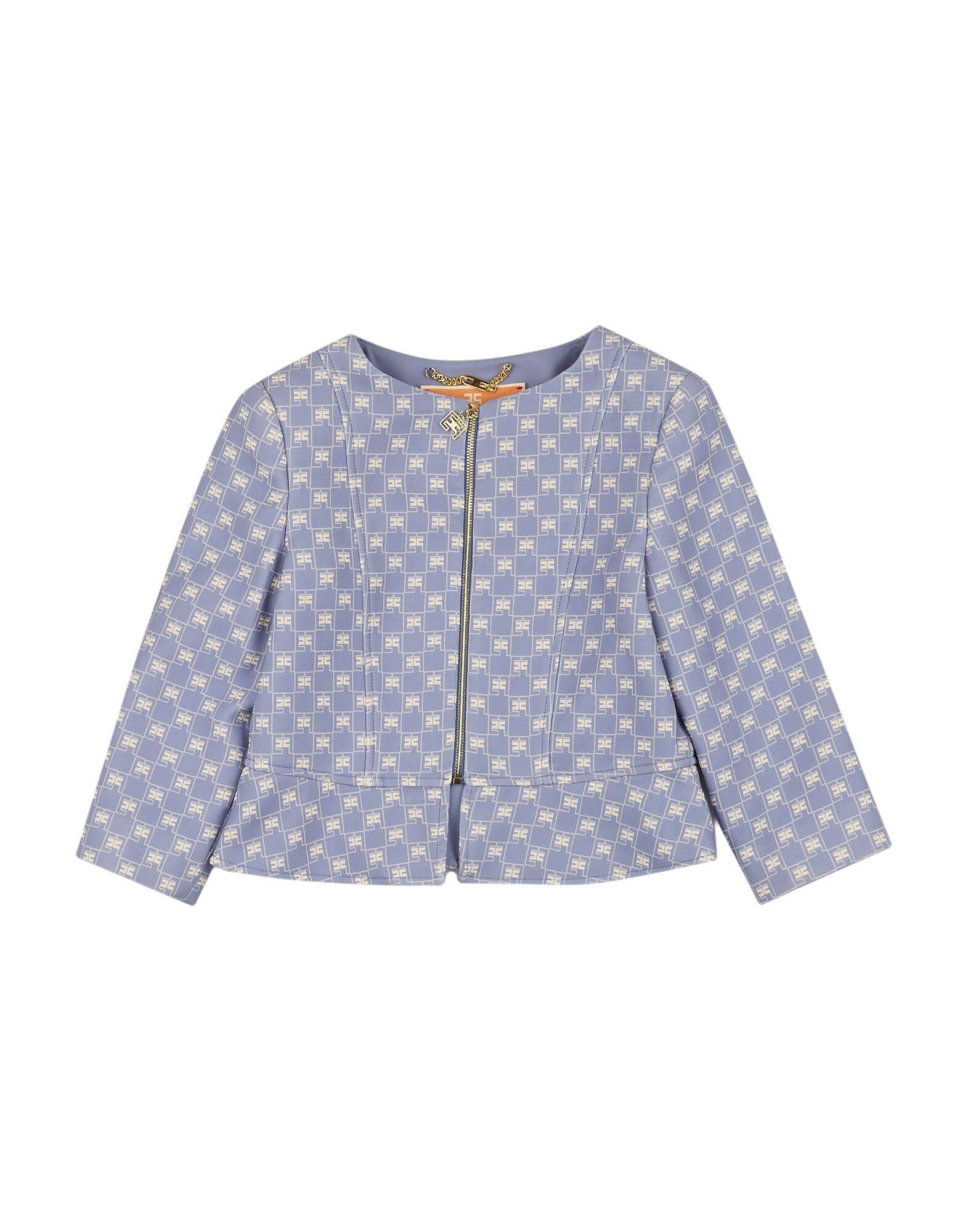 

Блейзер для девочек Elisabetta Franchi, пастельно-голубой