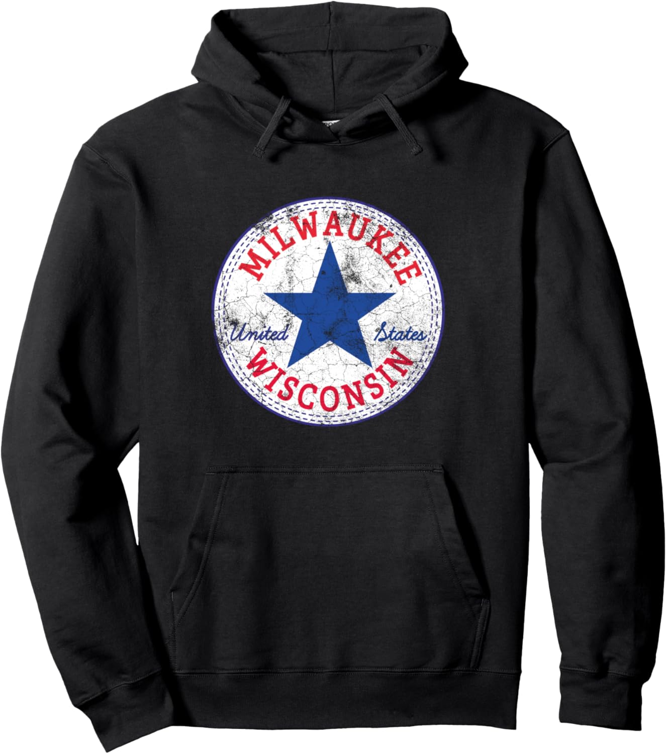 

Толстовка Milwaukee Wisconsin America America Outdoor Skater Locker Milwaukee, Wisconsin, Usa, Skater, Biker, American, Gift, черный