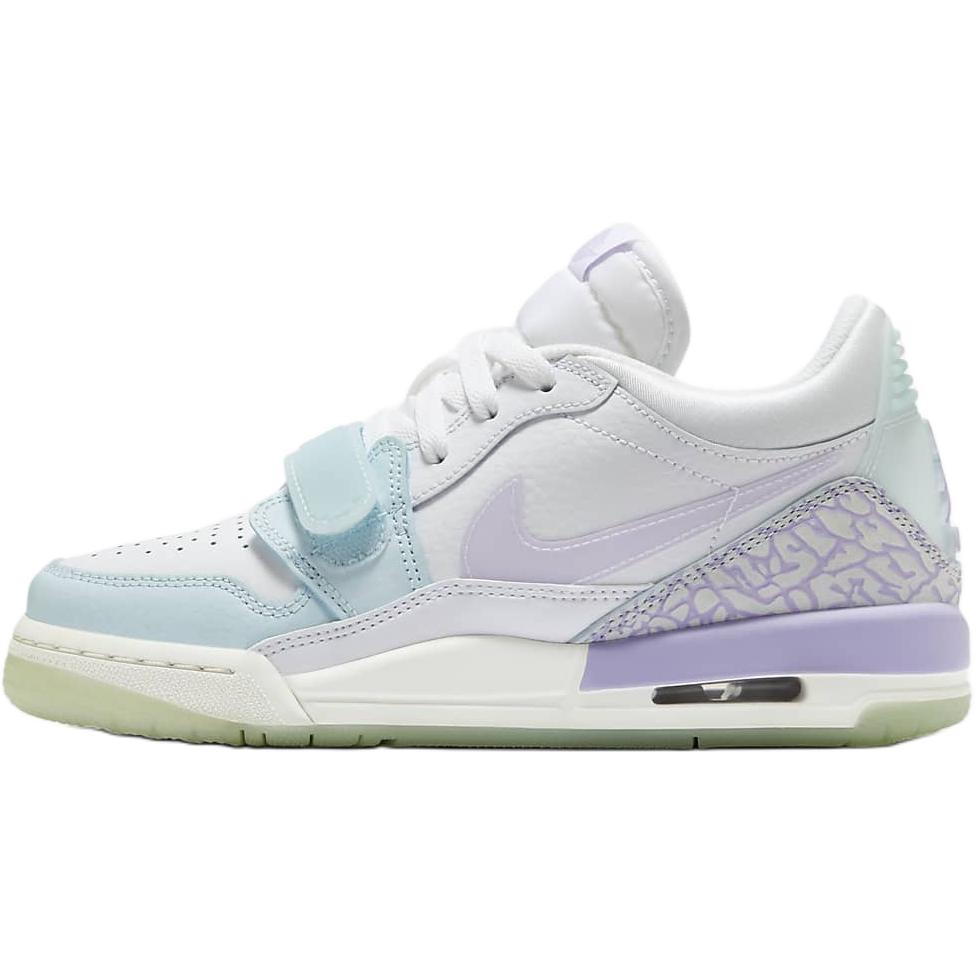 

Обувь для скейтбординга Air Legacy для детей, начальная школа Jordan, цвет White/Blue/Purple