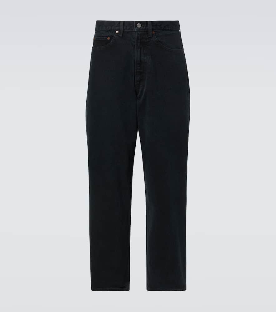 

Джинсы с высокой посадкой и широкими штанинами A.Presse, Black