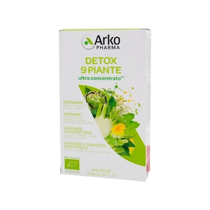 

Добавка Detox Bio Drainage 20 флаконов Arkopharma