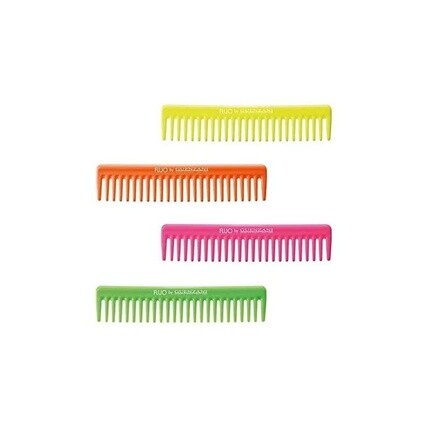 

Маленькая афро-расческа Guenzani Fluo Line разных цветов ‎Guenzani