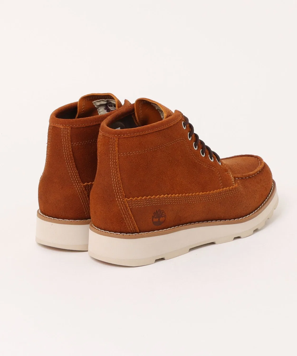 Чакка ботинки Timberland BRITTON MILLS MID LACE CHUKKA BOOT коричневые — фото 2