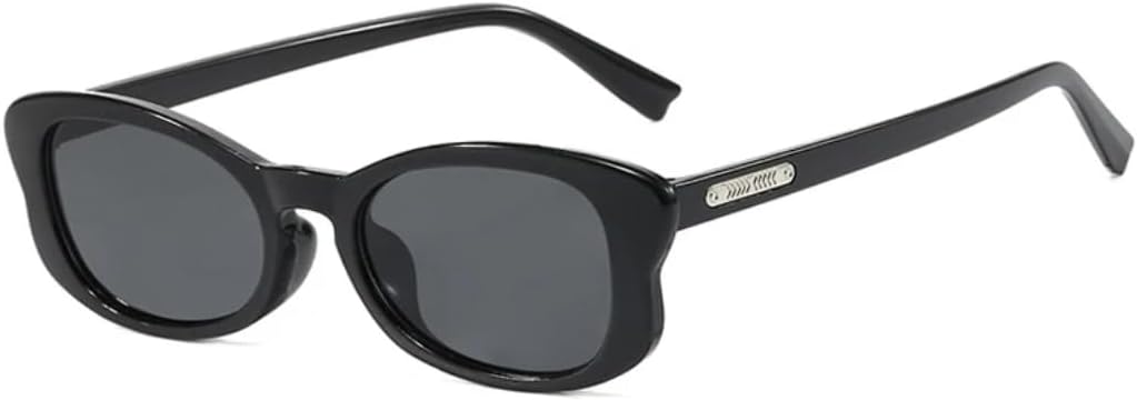 

Солнцезащитные очки с защитой UV400 | Компактная легкая оправа, цветные линзы | Для женщин и мужчин, для занятий спортом на открытом воздухе и вождения DSVIGF, Black Gray