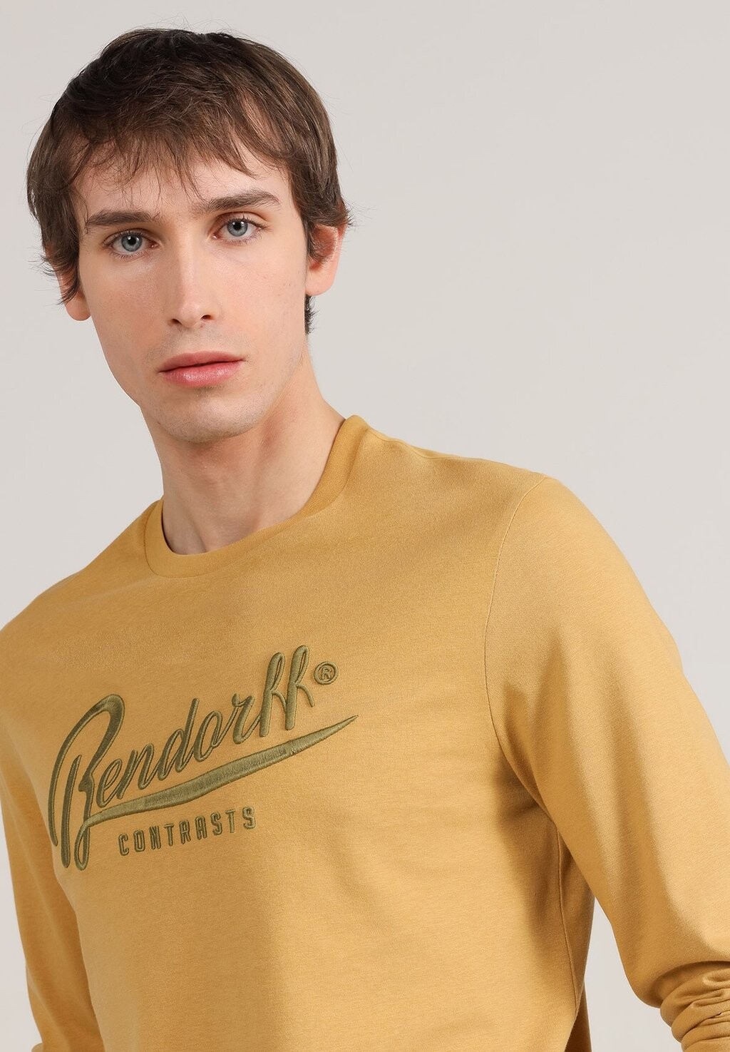 

Топ с длинными рукавами BENDORFF, коричневый