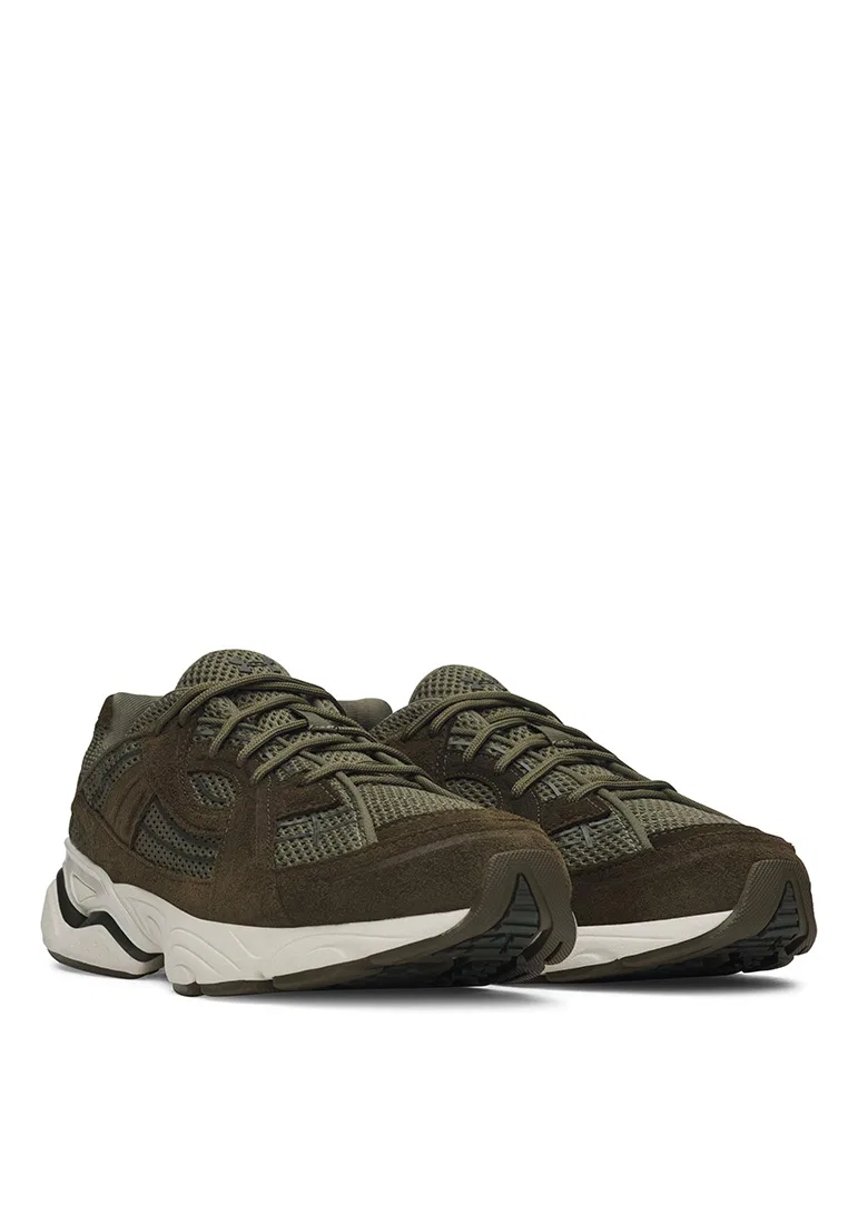 Кроссовки женские, замша, Sola Suede Under Armour, зеленый — фото 2