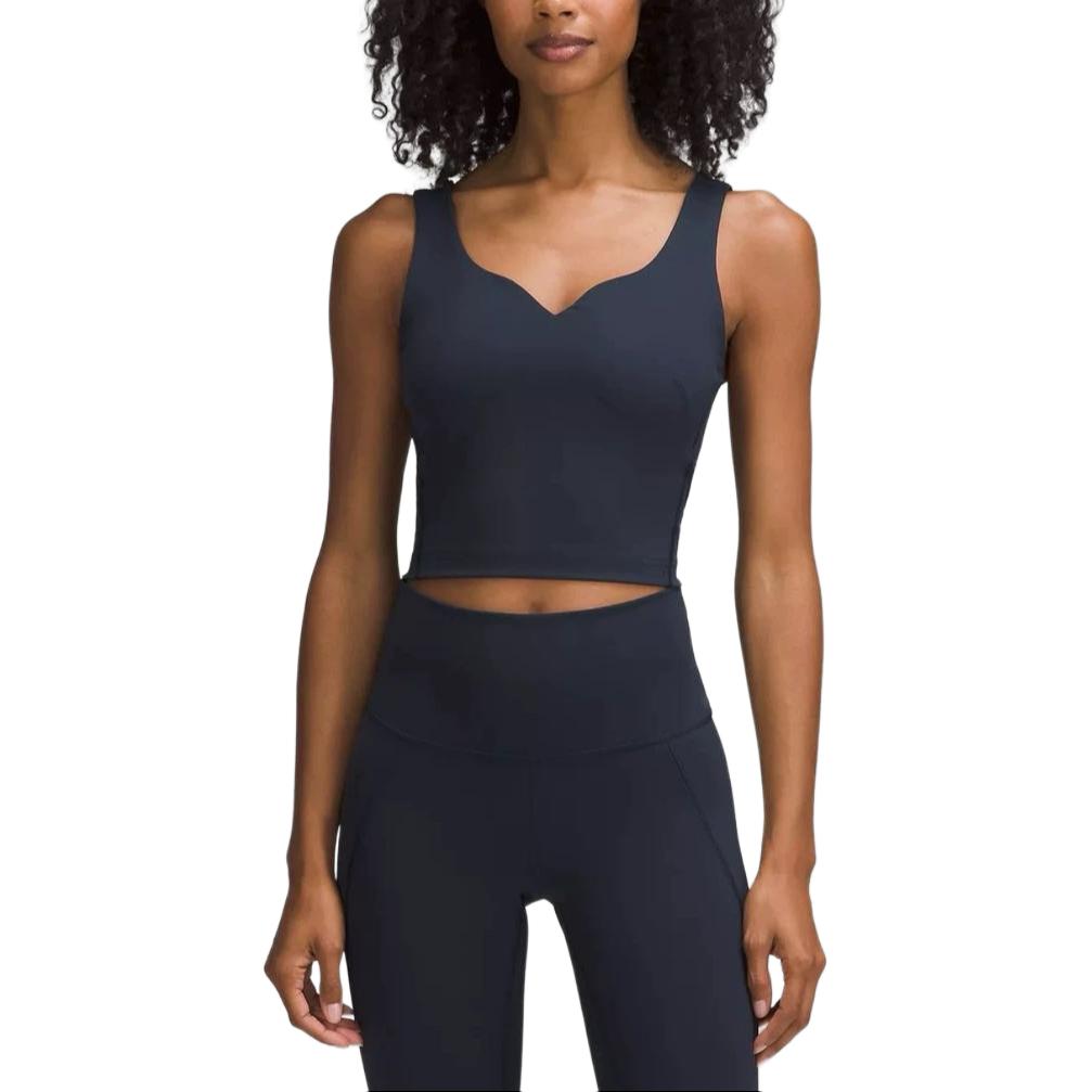 

Волшебный спортивный топ Wunder Train для женщин Lululemon, синий