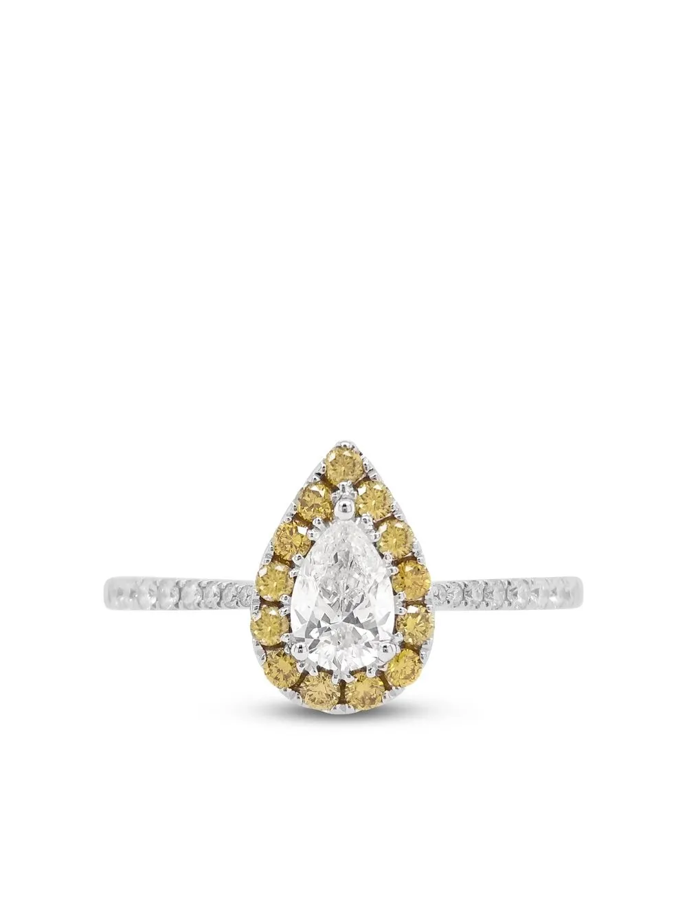 

Кольцо из белого золота с бриллиантом HYT Jewelry, серебяный