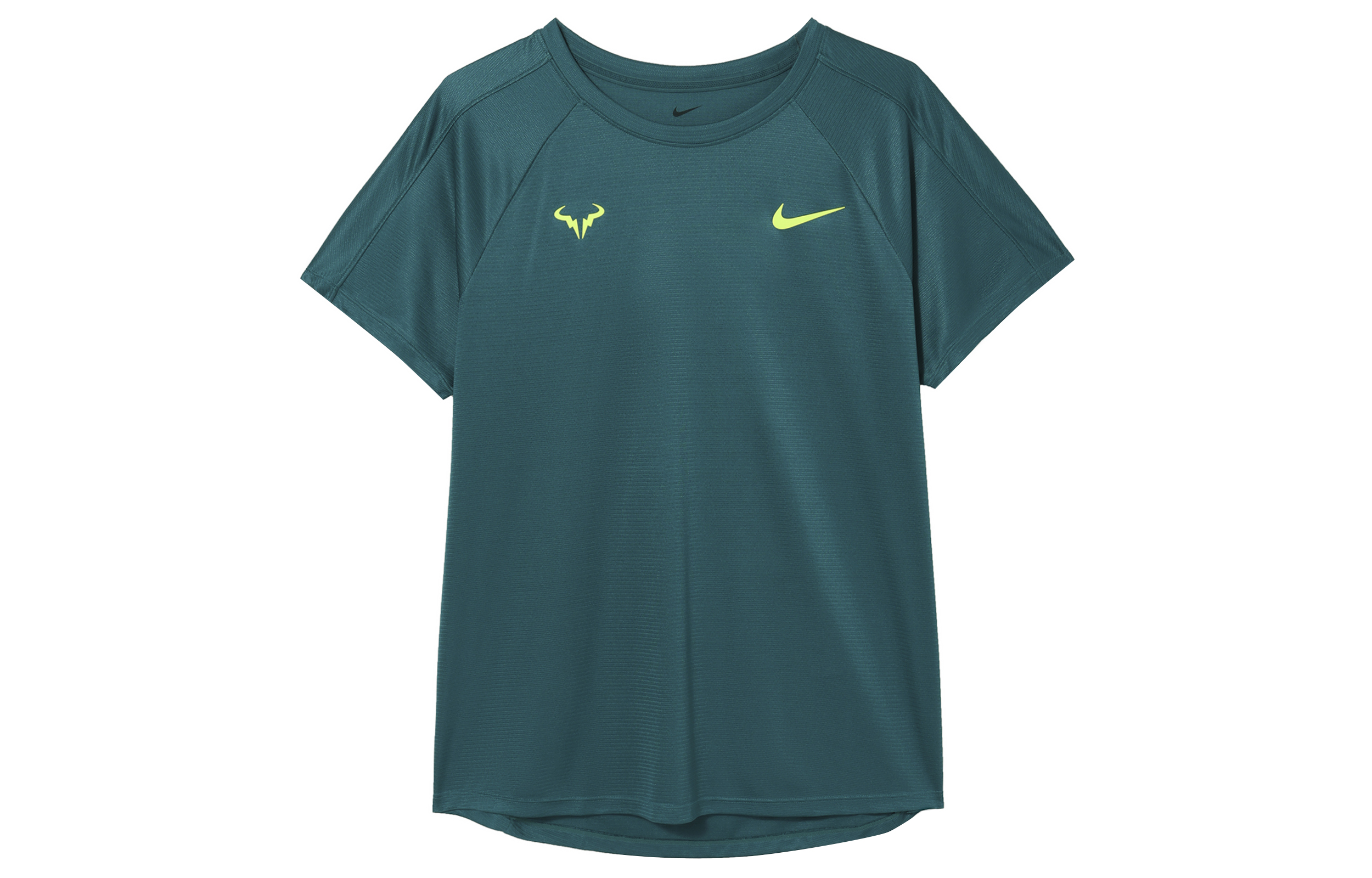 

Nike Теннисный топ ChallengerRAFA DRI-FIT SS24, мужские, Crystal Hole Water Duck, голубые