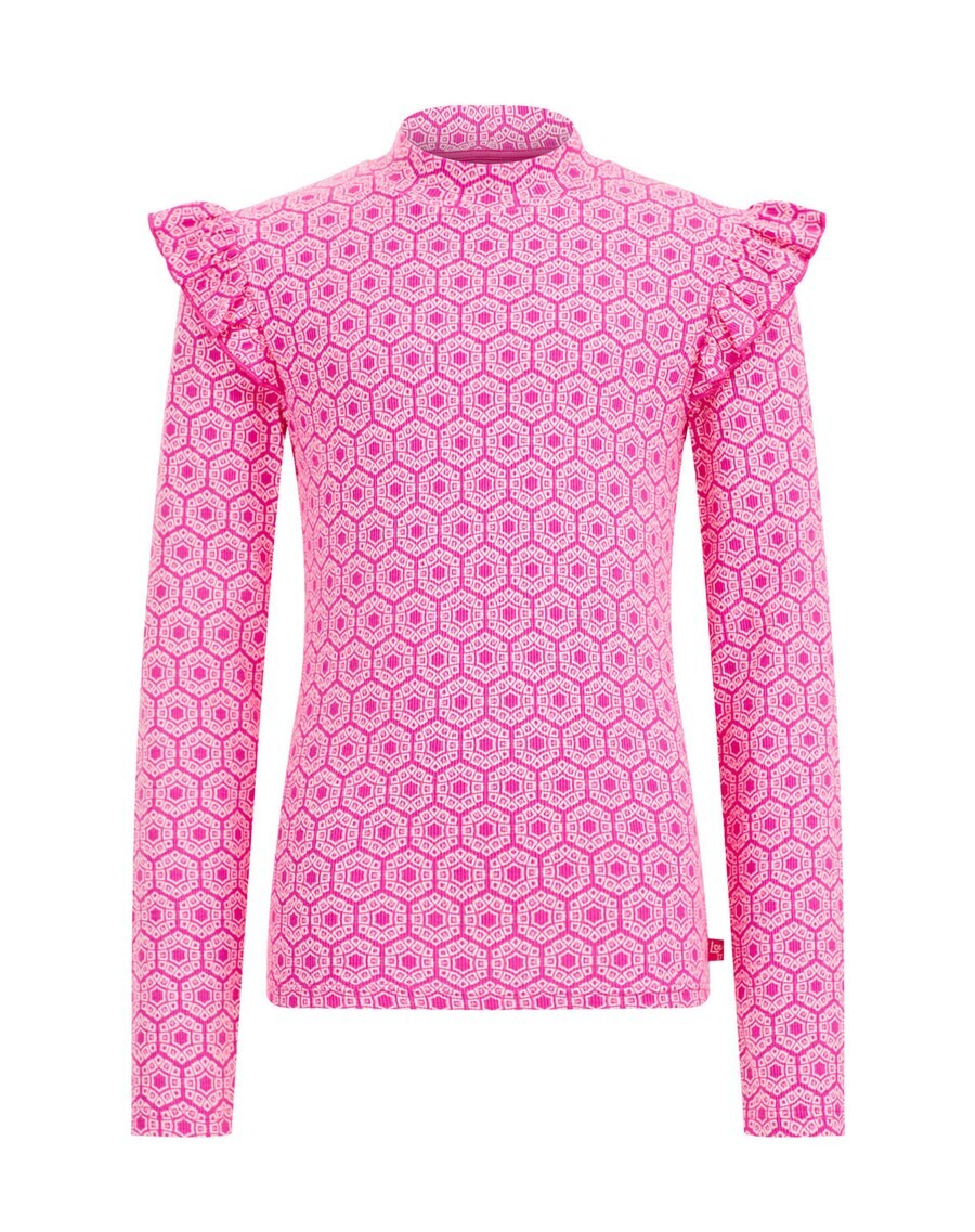 

Лонгслив WE Fashion Shirt, розовый