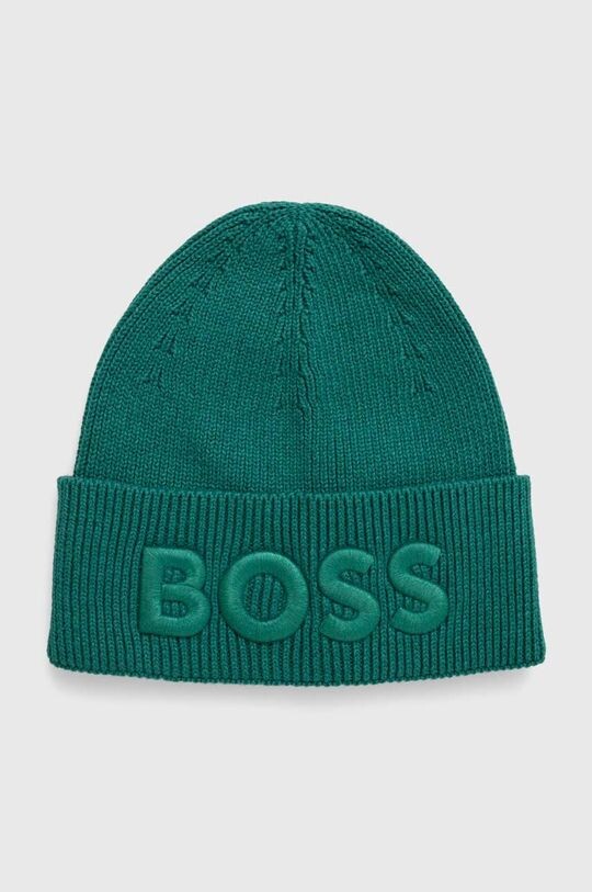 

Шапка из смесовой шерсти BOSS ORANGE Boss, зеленый