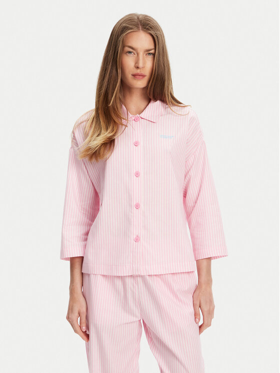 

Пижамная футболка стандартный крой 4QFZ3M00A United Colors Of Benetton, розовый