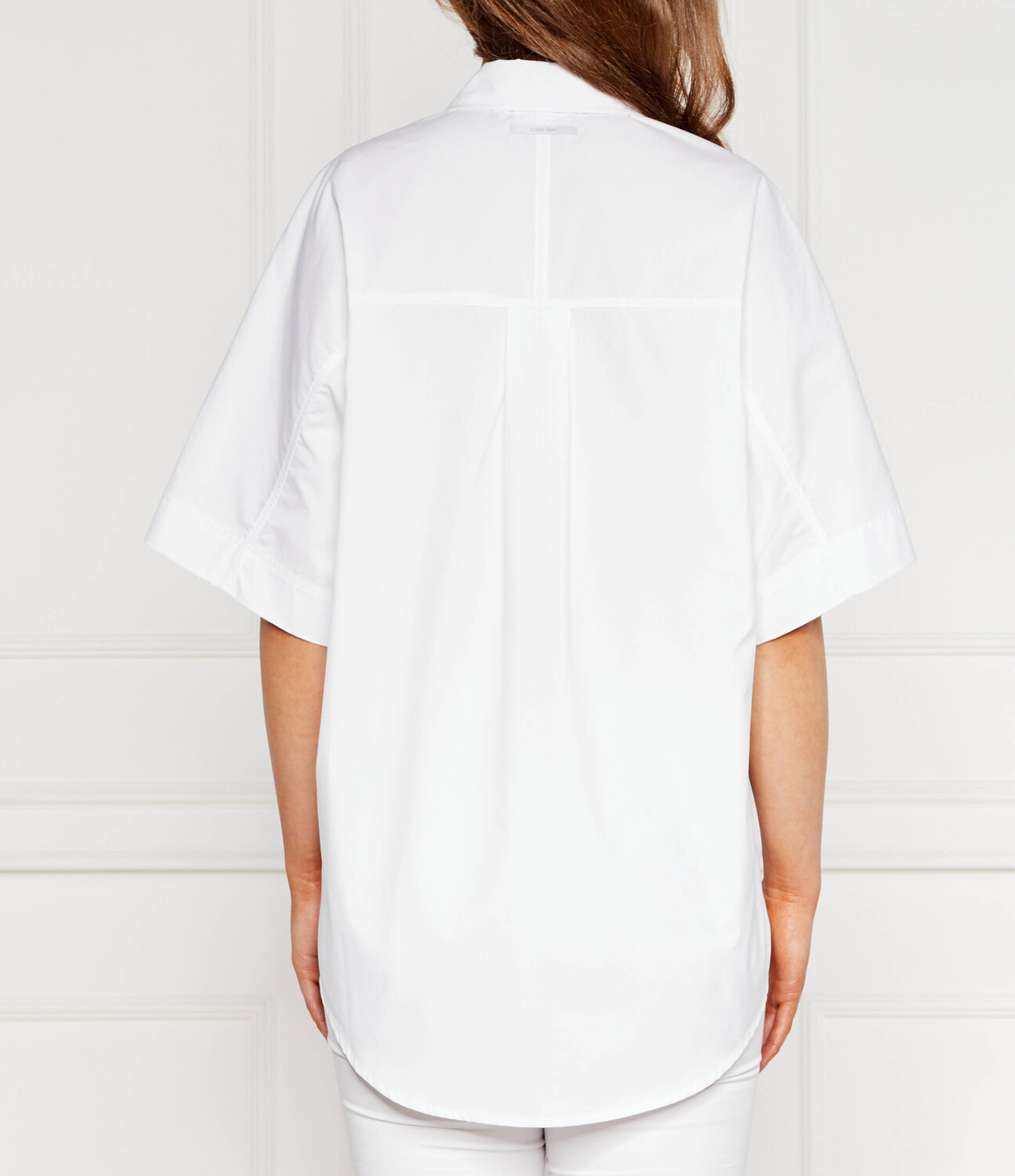 Рубашка Calvin Klein Oversize fit, белый — фото 4