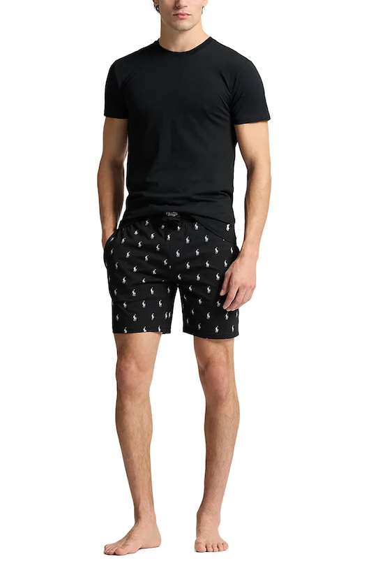 

Хлопковые шорты Polo Ralph Lauren, черный