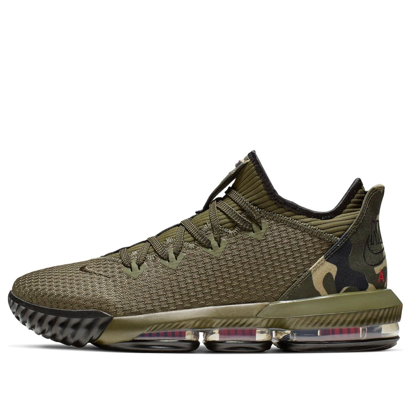 

Кроссовки Nike LeBron 16 Low EP 'Camo' CI2669-300, зеленый