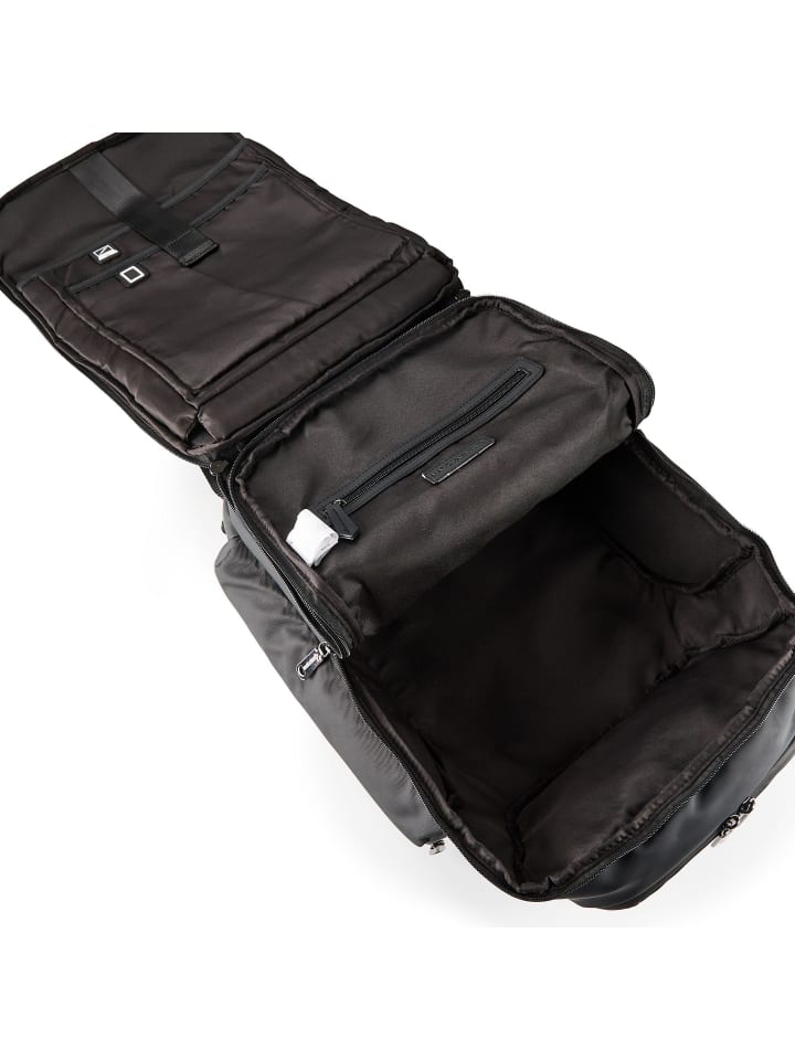 Valentino Рюкзак Dragonhawk Daypack с отделением для ноутбука 45 см, черный — фото 4