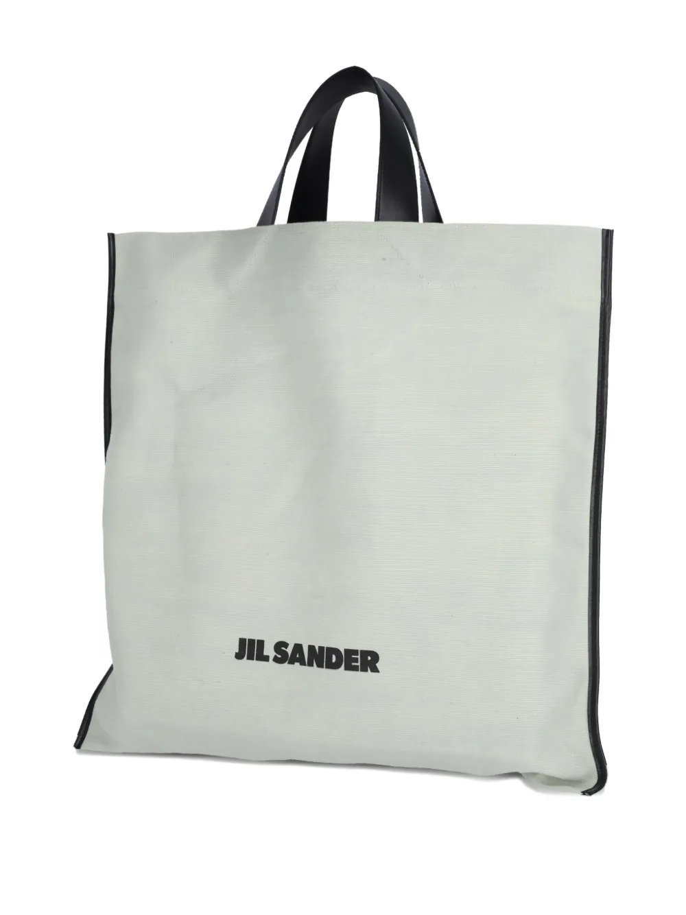 Большая декорированная сумка-тоут Jil Sander, зеленый — фото 3