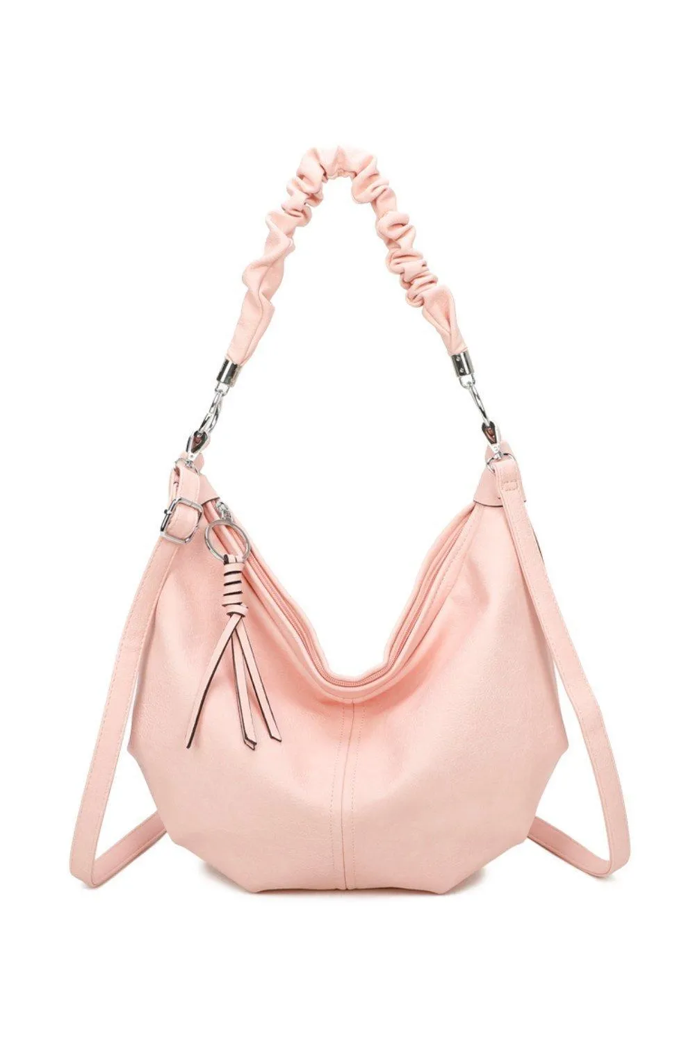 

Сумка-хобо Quinn из искусственной кожи Fontanella Fashion, розовый