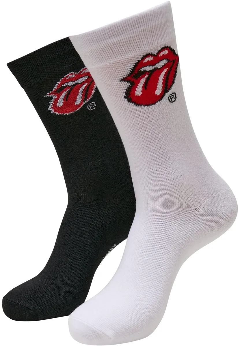 

Базовые носки Merchcode " Merchcode Unisex Tongue Socks Rolling Stones, 2 шт." (1 пара), белый