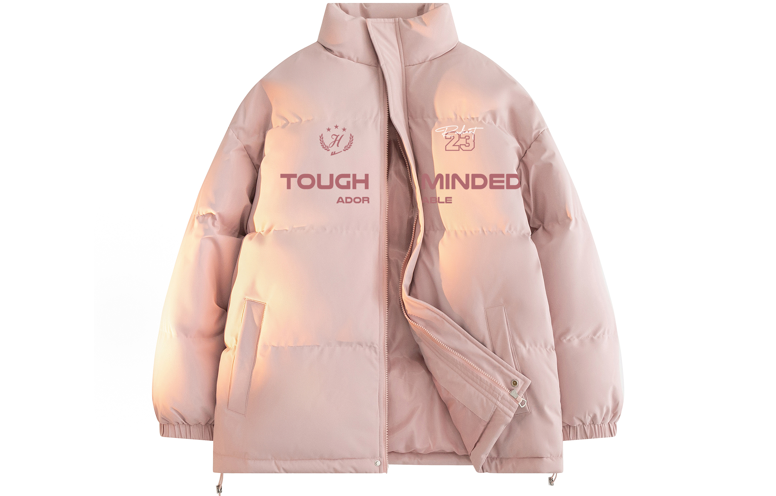 

WARRIOR Пуховик Huichao Riding The Wind Collection унисекс, Pink